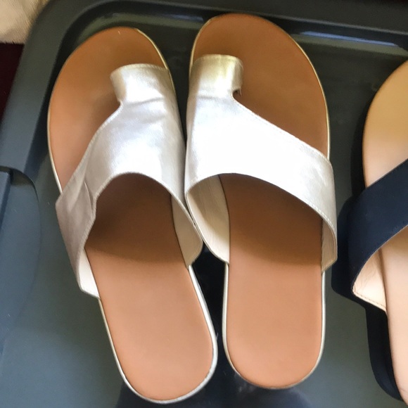 Wedge Sandals for Women - Gold, Black or Silver - Brand New - Picture 2 of 6